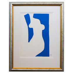 Henri Matisse- Lithograph "Verve - Nu bleu V"