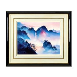 H. Leung, "Valley of Clouds" Framed Limited Edition, Numbered 325/400 and Hand Signed with Letter of