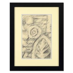 Neal Doty (1941-2016), Framed Original Mixed Media, Hand Signed with Certificate of Authenticity.