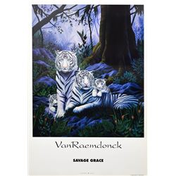 Eric Van Raemdonck- Lithographic Print Poster "Savage Grace"