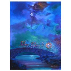 Harrison Ellenshaw, "Before Midnight " Limited Edition Hand-Embellished Giclee on Gallery Wrapped Ca