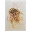 Image 2 : Salvador Dali- Original Color Woodcut on B.F.K. Rives Paper "Inferno 8"