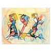 Image 1 : Roshvan, Original Acrylic and Watercolor Painting, Hand Signed with Letter of Authenticity.
