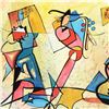 Image 2 : Roshvan, Original Acrylic and Watercolor Painting, Hand Signed with Letter of Authenticity.