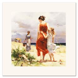 Pino (1939-2010) "Breezy Days" Limited Edition Giclee. Numbered and Hand Signed; Certificate of Auth