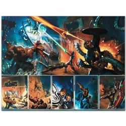 Marvel Comics "Secret War #4" Numbered Limited Edition Giclee on Canvas by Gabriele Dell'Otto with C