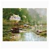 Image 1 : Marilyn Simandle, "Pont Aven" Limited Edition on Canvas, Numbered and Hand Signed with Letter of Aut