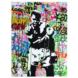 Nastya Rovenskaya- Mixed Media "Muhammad Ali"