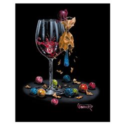 Michael Godard "I Lost My Marbles" Limited Edition Giclee on Canvas, Numbered and Signed with COA. G