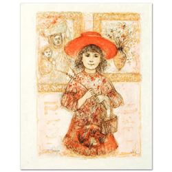 "Wendy the Youngest Docent" Limited Edition Lithograph by Edna Hibel (1917-2014), Numbered and Hand 