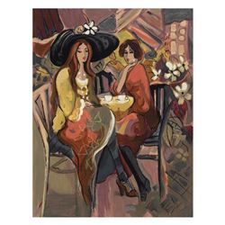 Isaac Maimon, "Reunion" Limited Edition Serigraph, Numbered and Hand Signed with Letter of Authentic