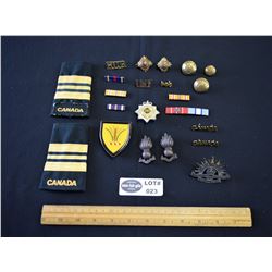 Assorted Military Lot- Mainly Canadian