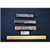 Image 1 : Lot of Three (3) Antique Straight Razor Cases