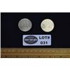 Image 1 : Lot of Two (2) Voyageur Dollar Coins