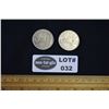 Image 1 : Lot of Two (2) Voyageur Dollar Coins