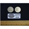 Image 1 : Lot of Two (2) Voyageur Dollar Coins