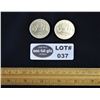 Image 1 : Lot of Two (2) Voyageur Dollar Coins