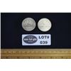 Image 1 : Lot of Two (2) Voyageur Dollar Coins