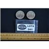 Image 1 : Lot of Two (2) Voyageur Dollar Coins