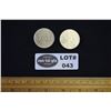 Image 1 : Lot of Two (2) Voyageur Dollar Coins
