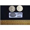 Image 2 : Lot of Two (2) Voyageur Dollar Coins