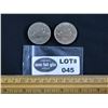 Image 1 : Lot of Two (2) Voyageur Dollar Coins