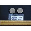 Image 2 : Lot of Two (2) Voyageur Dollar Coins
