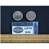 Image 1 : Lot of Two (2) Voyageur Dollar Coins