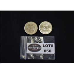 Lot of Two (2) 1970's Canadian Trade Dollar Coins