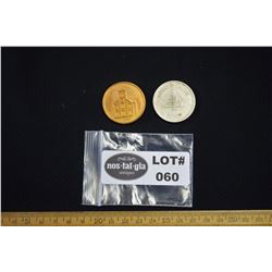 Lot of Two Canadian Commemerative Coins