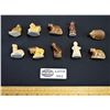 Image 1 : Lot of Ten (10) Vintage Wade Figurines Made In England