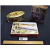 Image 1 : Lot of Three (3) Vintage Tins