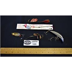 Lot of 5 Vintage Fishing Lures