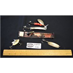 Lot of 5Vintage Fishing Lures