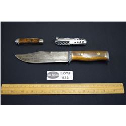 Lot of 3 Knives