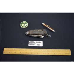 Lot of 3 Various Knives