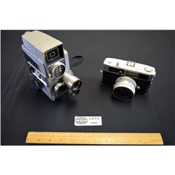 Lot of 2 Vintage Cameras