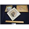 Image 1 : Lot of 3 Small Vintage Framed Pictures