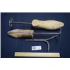 Image 1 : Hand Forged Pickaroon Head and 2 Wood Shoe Stretchers