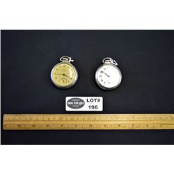 Lot of 2 Vintage Westclox Dax Pocket Watches