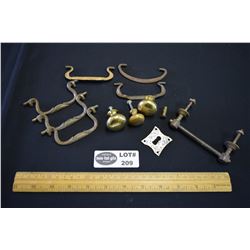 Lot of Antique and Vintage Drawer Pulls, Etx.