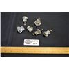 Image 1 : Lot of Antique Glass Drawer Pulls