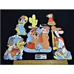 Vintage Hanna-Barbera  Character Wall Hangers