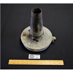 Antiuqe Galvanized Double Wick Kerosene Brooder Lamp