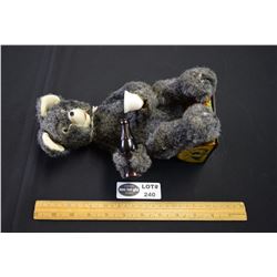 1960s ALPS Tin Litho and Plush Drinking Bear