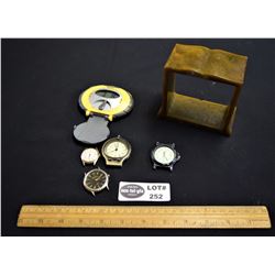 Lot of Various Watches and Clocks