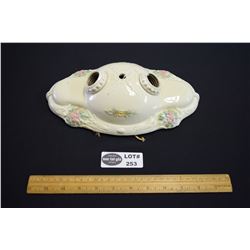 Antique Porcelaire Brand Porcelain Ceiling Light Fixture