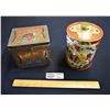 Image 1 : Lot of 2 Vintage Tins