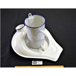 Vintage Enamelware Medical Aids