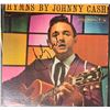 Image 1 : Signed Johnny Cash, Hymns By Johnny Cash Album Cover